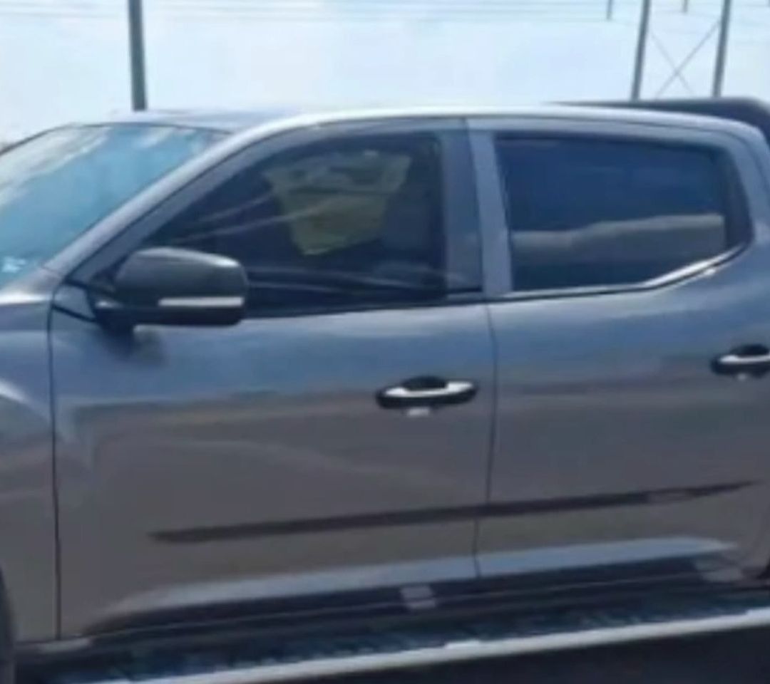 Los hombres viajaban en esta camioneta.